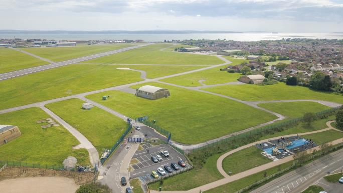 Swordfish site from above
